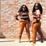 Supermo Writing On The Wall Sweater (Tan)
