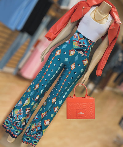 Give Me Some Cute Palazzo Pants (Teal)