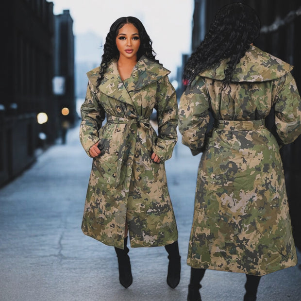 Long Fly FLY Girl Jacket ( army)