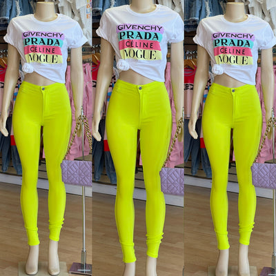 Cute Neon Colors With My Fav Brands Top