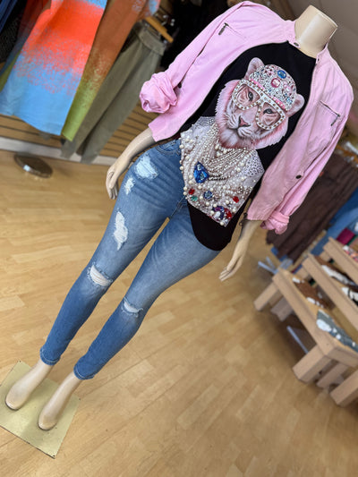 King Of The Jungle  Stones Oversized Tee