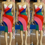 Party Girl Color Block Dress