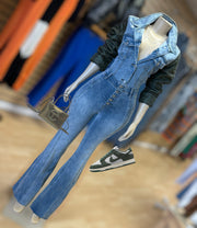 Snap Them up Flare “Stretch “ Button Jeans