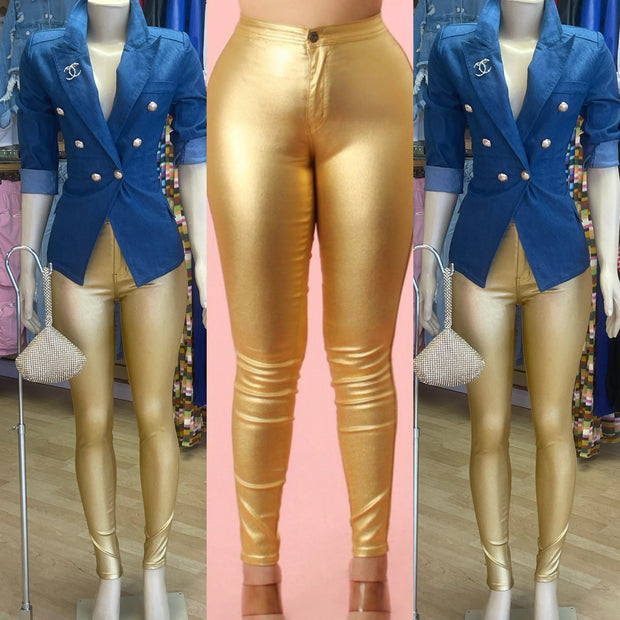 Gold “ Shimmer “ Pants