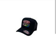 Racer Trucker Hat (Black)
