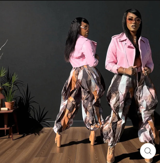 It’s The Extra Extra Ruffle Joggers (multi color)