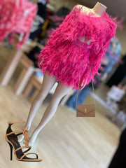 Shake something skirt set ( Pink)