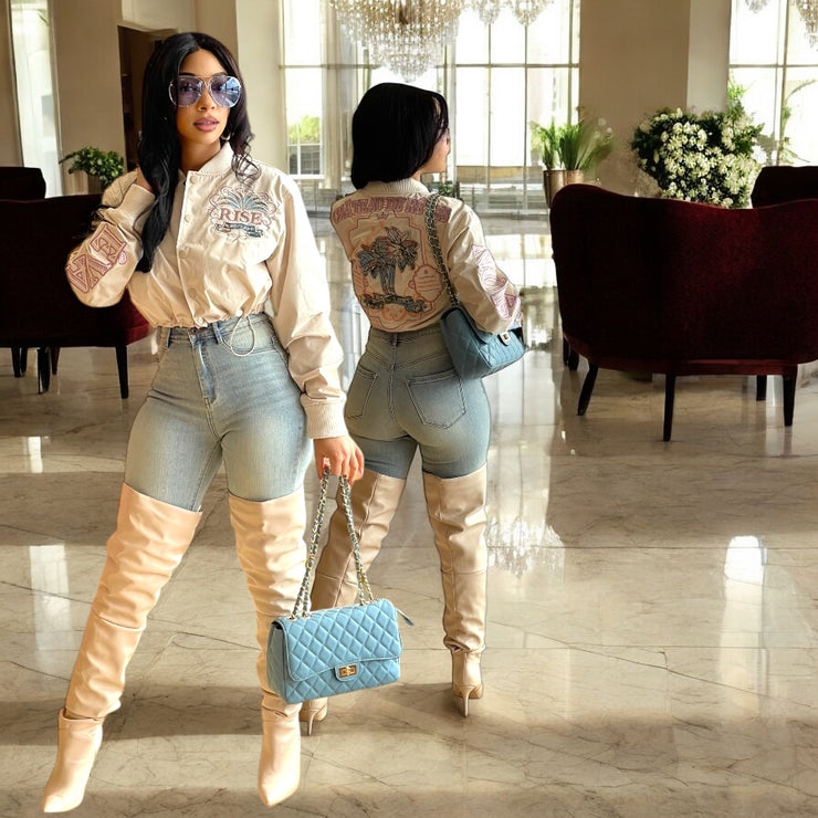 The Faded Out Knee View Jeans