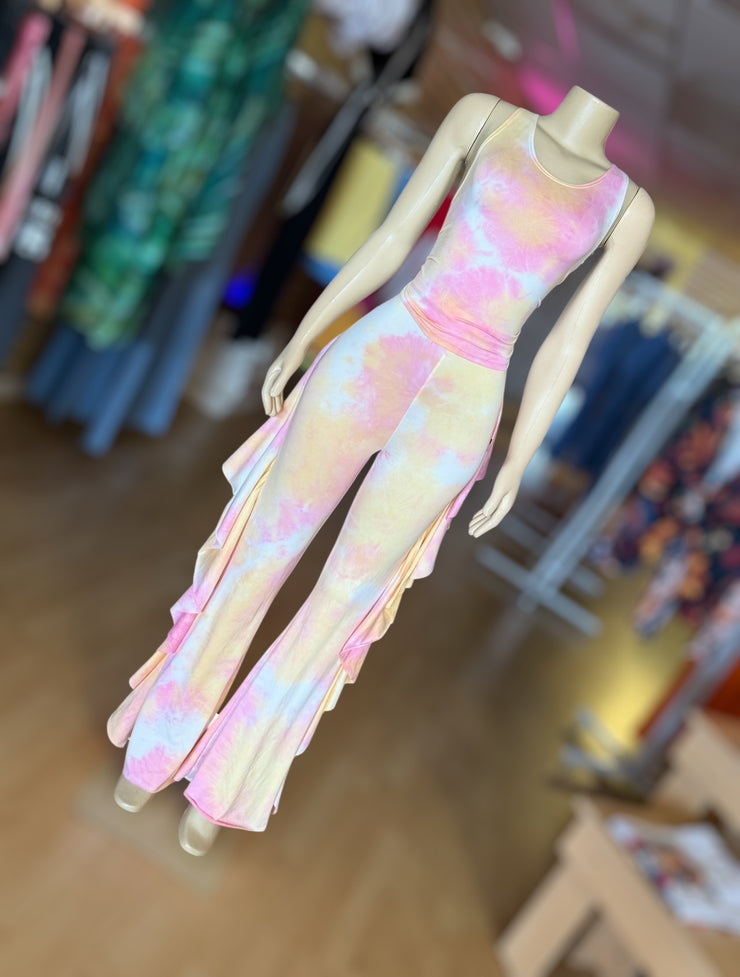 Ruffle Tye Dye Set