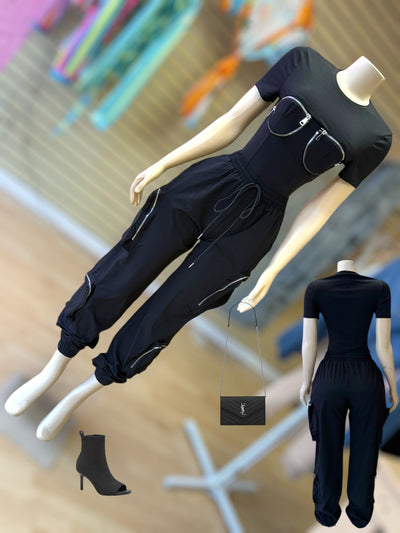 Pants with Zippers Breaker Wind Pants