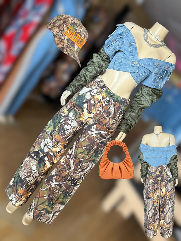 Wild Forest Cargo Pants with Pockets