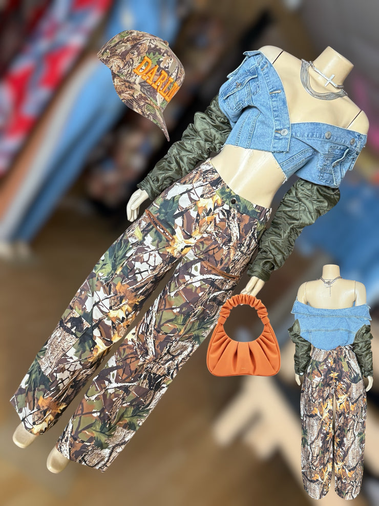 Wild Forest Cargo Pants with Pockets