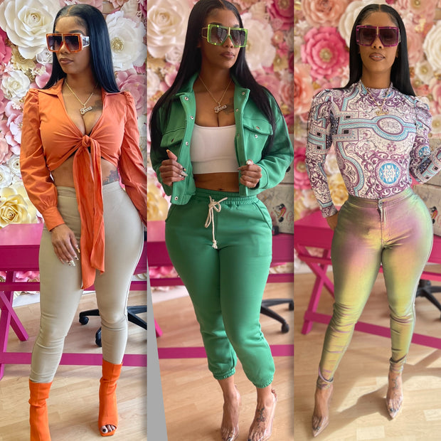 Thick Mirror Color Frames