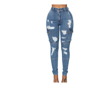 Skinny Cargo Pocket Jeans