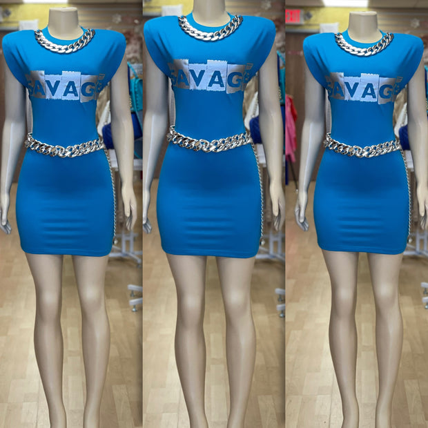 Necklace I’m a Savage Dress