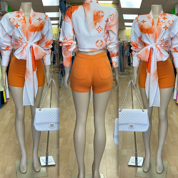 Candy Shorts (Orange)